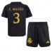Real Madrid Eder Militao #3 Replika Babykläder Tredje matchkläder barn 2023-24 Korta ärmar (+ Korta byxor)